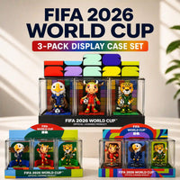 2026 FIFA World Cup™ Official Mascot Figurine Ultimate Collection | 9-Piece Complete Set · Opening Ceremony Limited Edition (2.4" ×6 + 3.5" ×3)