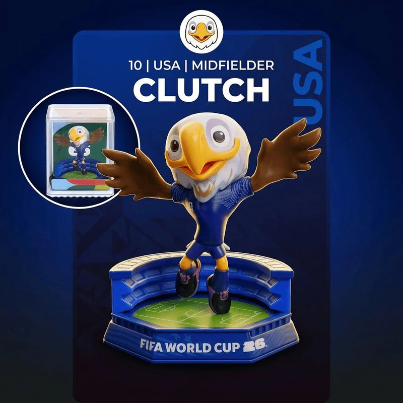 2026 FIFA World Cup™ Official Mascot Figurine Ultimate Collection | 9-Piece Complete Set · Opening Ceremony Limited Edition (2.4" ×6 + 3.5" ×3)