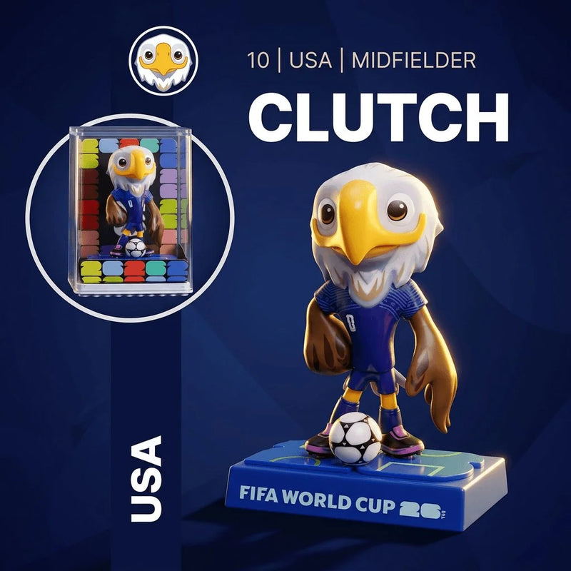 2026 FIFA World Cup™ Official Mascot Figurine Ultimate Collection | 9-Piece Complete Set · Opening Ceremony Limited Edition (2.4" ×6 + 3.5" ×3)