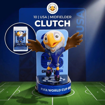 Juego de figuras de la mascota oficial de la Copa Mundial de la FIFA 2026 | Juego Tipo A de 2,4 pulgadas