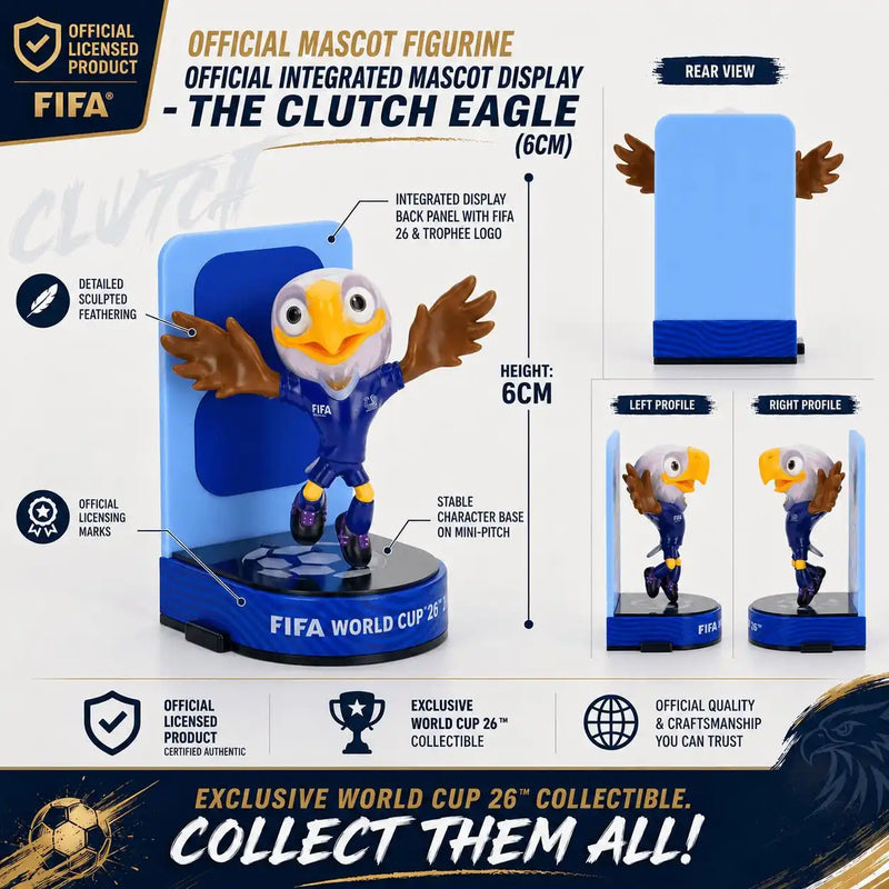 2026 FIFA World Cup™ Official Mascot Figurine Ultimate Collection | 9-Piece Complete Set · Opening Ceremony Limited Edition (2.4" ×6 + 3.5" ×3)