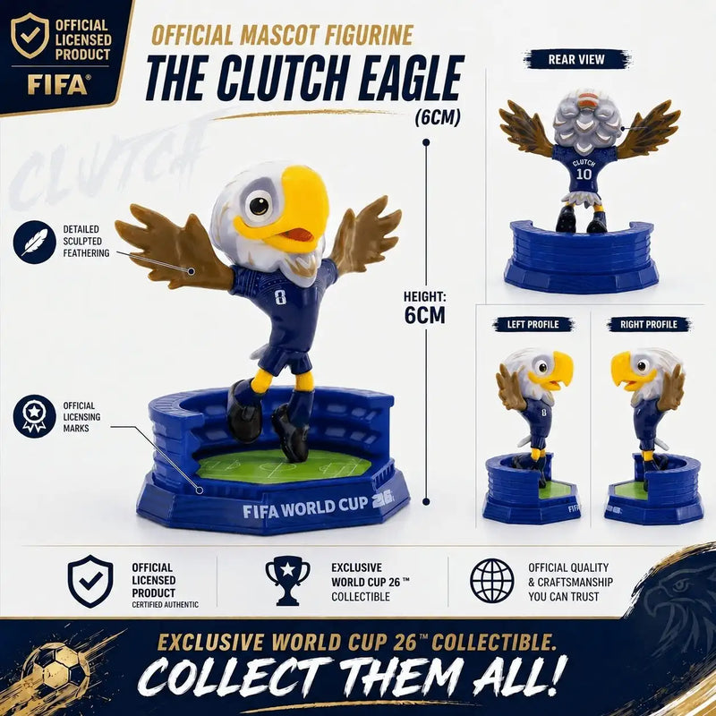 2026 FIFA World Cup™ Official Mascot Figurine Ultimate Collection | 9-Piece Complete Set · Opening Ceremony Limited Edition (2.4" ×6 + 3.5" ×3)