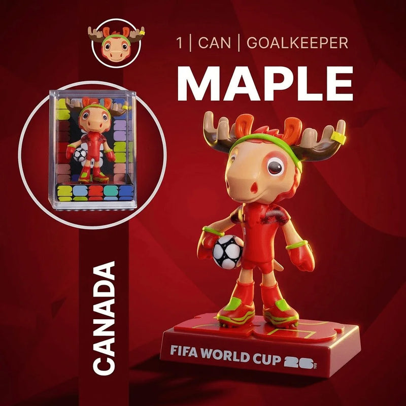 2026 FIFA World Cup™ Official Mascot Figurine Ultimate Collection | 9-Piece Complete Set · Opening Ceremony Limited Edition (2.4" ×6 + 3.5" ×3)