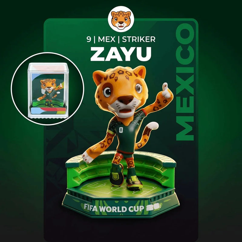2026 FIFA World Cup™ Official Mascot Figurine Ultimate Collection | 9-Piece Complete Set · Opening Ceremony Limited Edition (2.4" ×6 + 3.5" ×3)