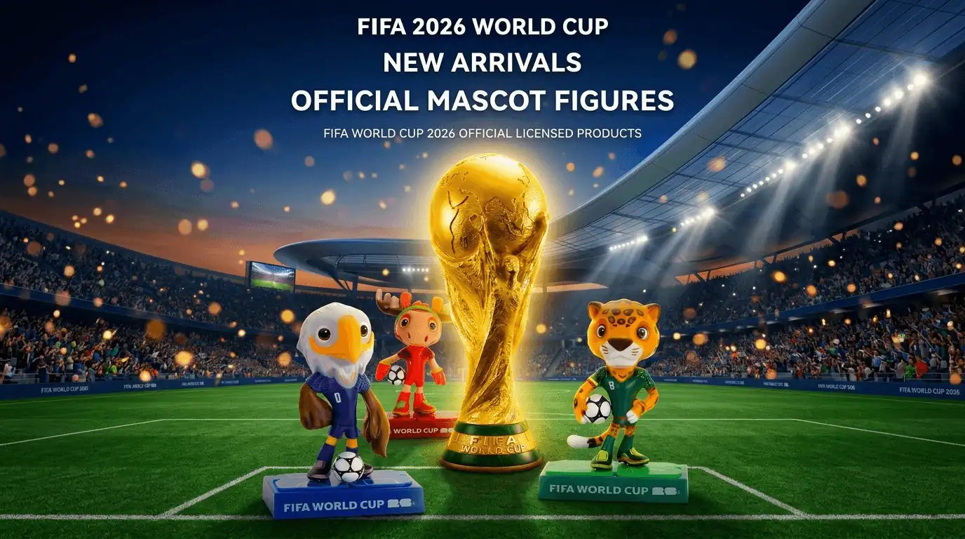 Official FIFA World Cup 2026 Clutch Zayu Maple mascot figurine collectible set