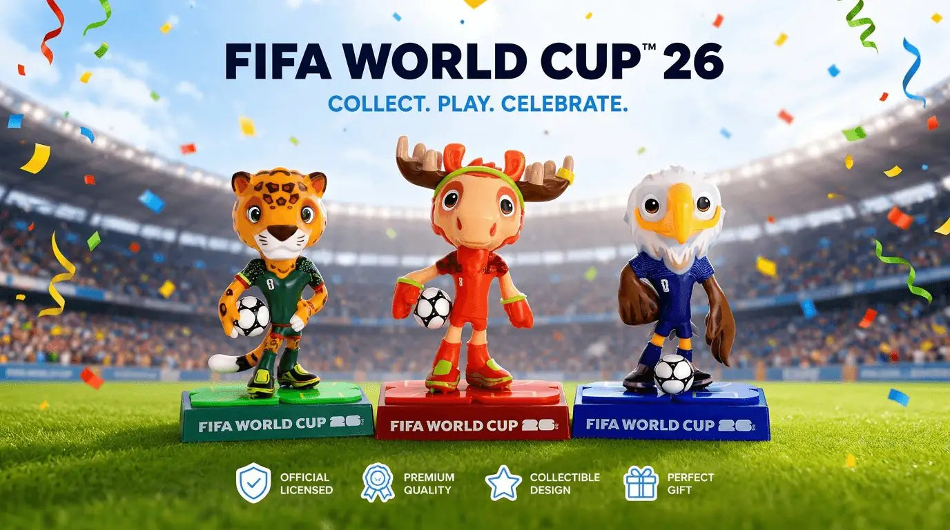 FIFA World Cup 2026 official mascot figurines for collectors