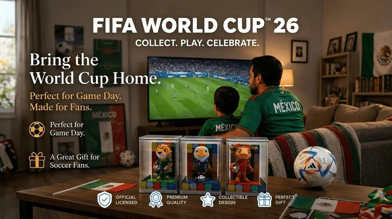 Limited edition FIFA World Cup 2026 mascot figurine collection