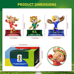 2026 FIFA World Cup Official Mascot Figurine Set | 2.4-inch Type B Set